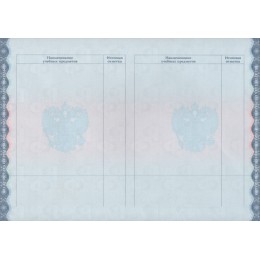 Аттестат 11 класс 2021-2025 ГОЗНАК