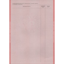 Диплом колледжа 1997-2002 ГОЗНАК