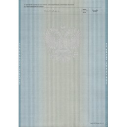 Диплом бакалавра 2011-2013 ГОЗНАК
