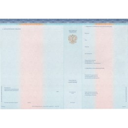 Диплом бакалавра 2014-2022 ГОЗНАК