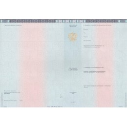 Диплом магистра 2023-2025 ГОЗНАК нового образца